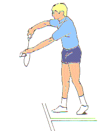 Animierte GIFS Badminton 4
