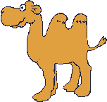 Animierte GIFS Kamele