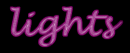 Animierte GIFS Neon Texte