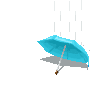 Animierte GIFS Regenschirme
