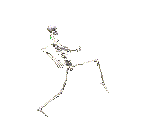Animierte GIFS Skelette 5